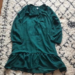 Emerald Green Dress